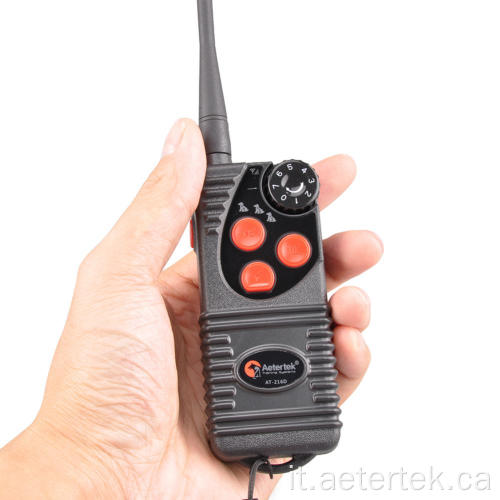 Telecomando per collare da addestramento per shock da cane Aetertek AT-216D